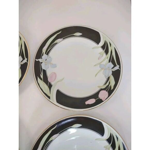 Set of 4 Fairfield Vanessa Fine China 7-3/8" Salad or Bread Plate - Picture 15 of 16